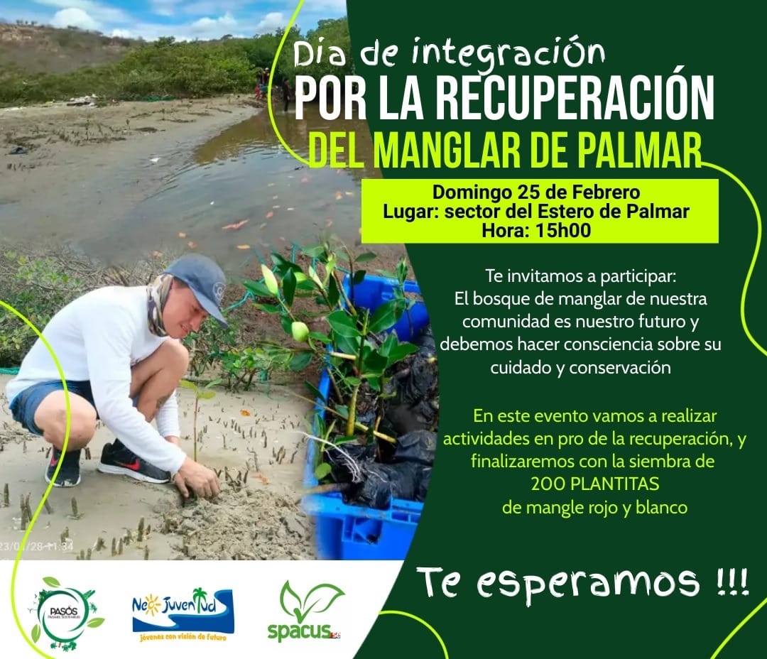 Una de las invitaciones usadas por Neo Juventud para traer voluntarios.